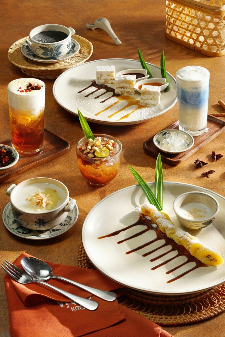 vi que kitchen trang mieng dessert