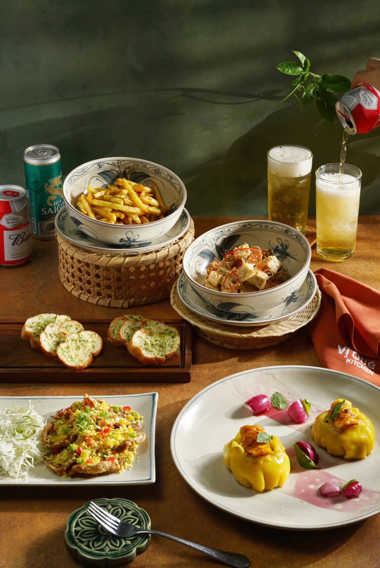 vi que kitchen mon an Tinh cua Que