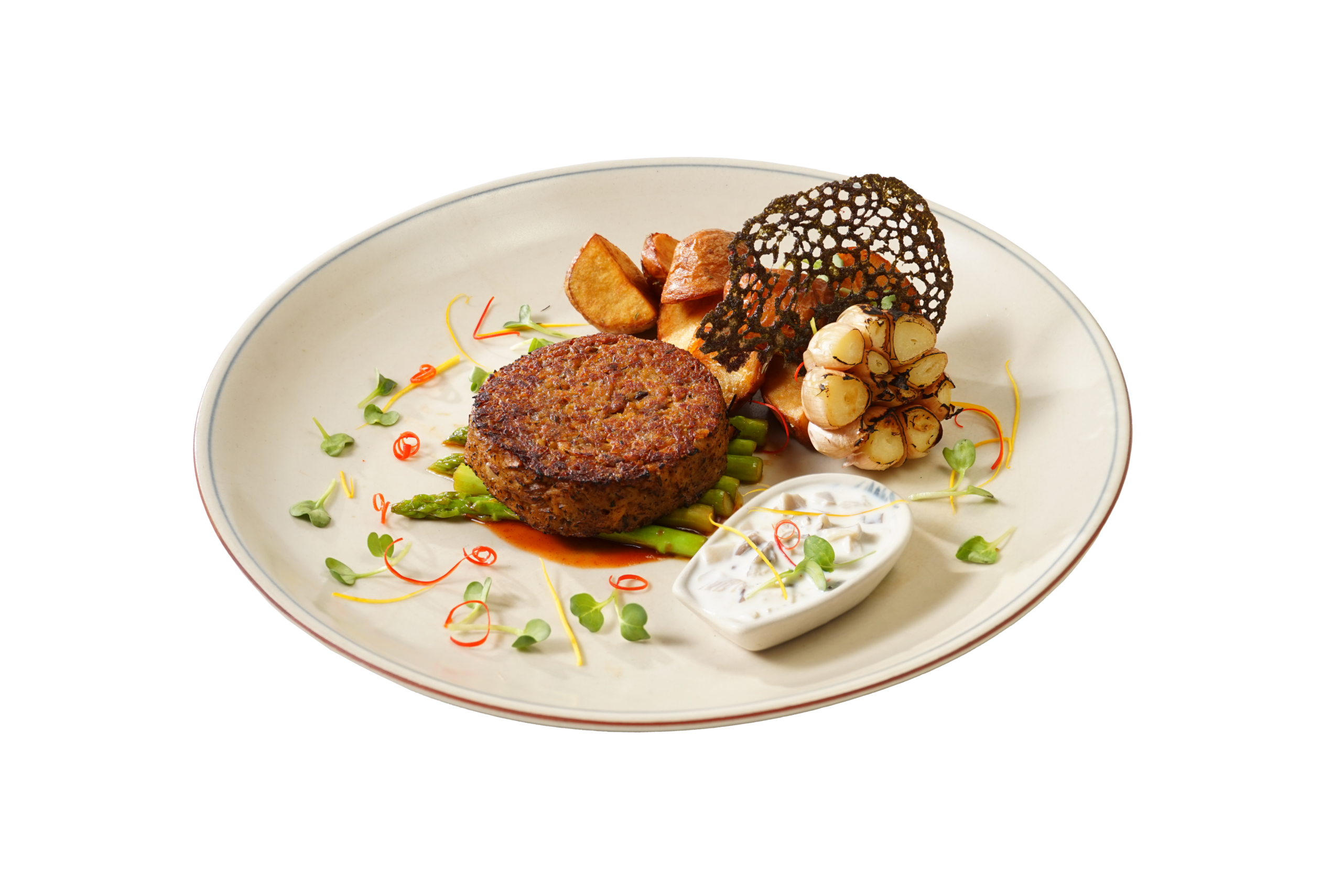 Chân nấm sốt tartare - Nhà hàng chay Vì Quẻ Kitchen