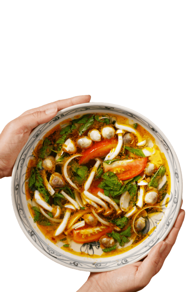 vi que kitchen canh chua la e