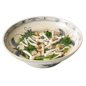 Canh rau chùm ngây nấu nấm Chay
