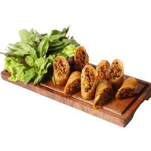 Chả Giò Quế Chay: Giòn Rụm, Đậm Đà Hương Nhà hàng chay Vì Quẻ Kitchen